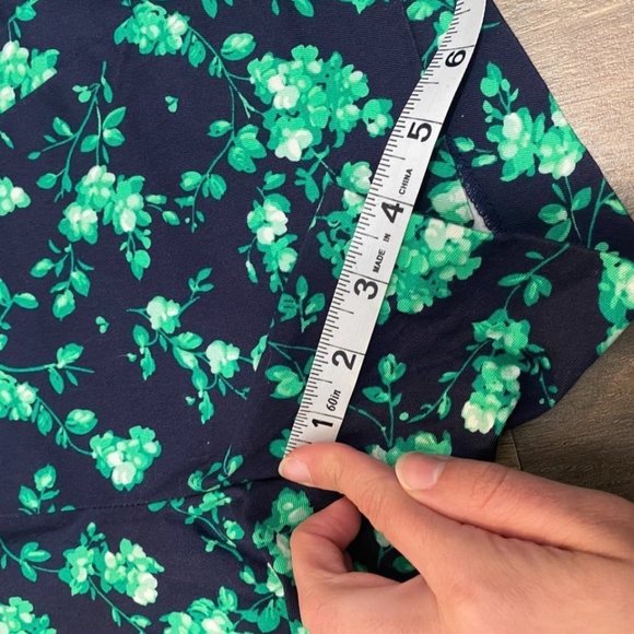 NWT J. Crew 4" Printed Stretch Chino Short Size 0 - Picture 3 of 9